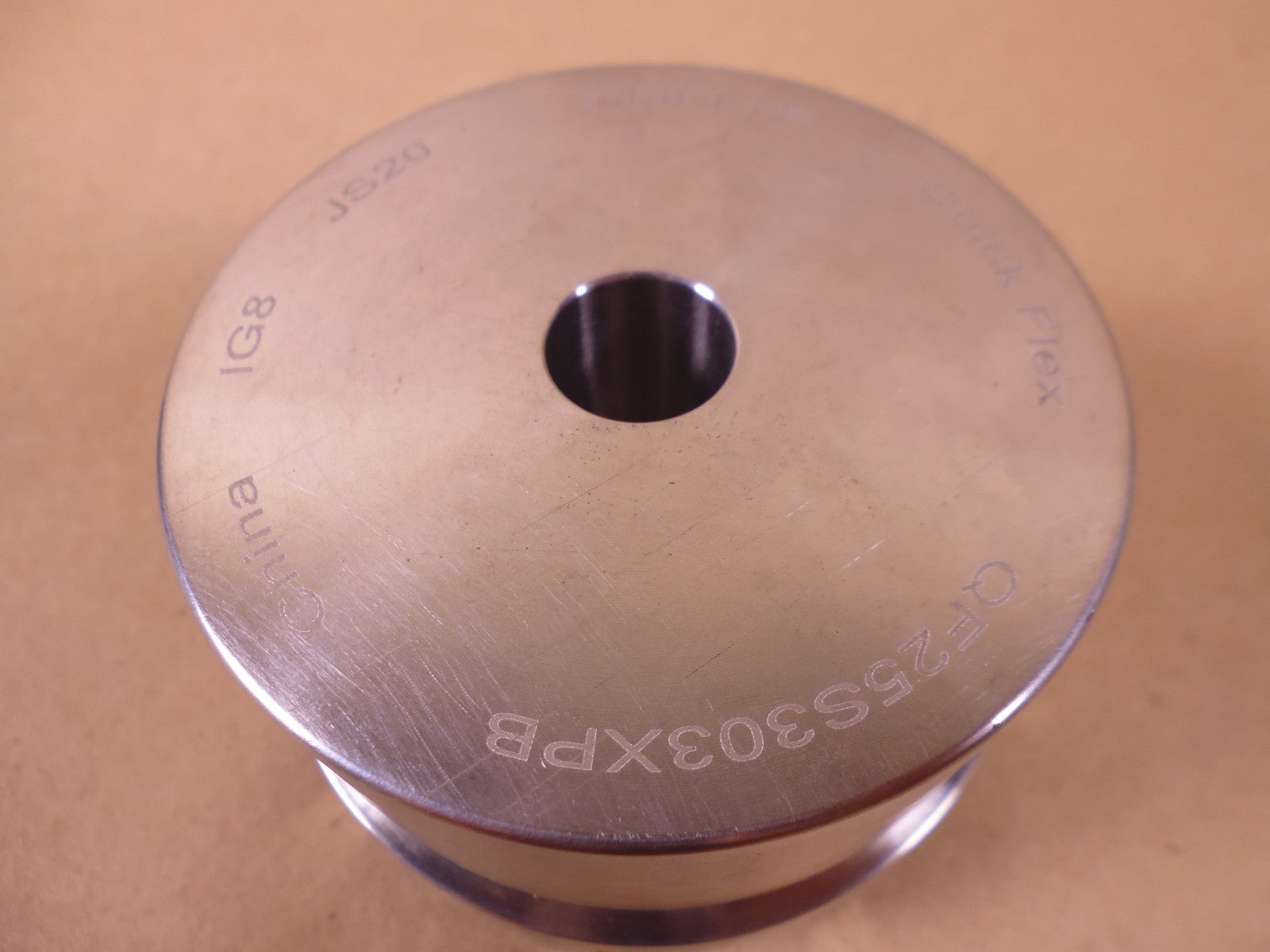 Timken QF25S303XPB Quick Flex 5/8" Bore Standard Coupling Hub Stainless Steel | Industrial MRO Replacement Parts, Manufacturing Machine Parts &amp; Components, Heavy Equipment Parts Supplier