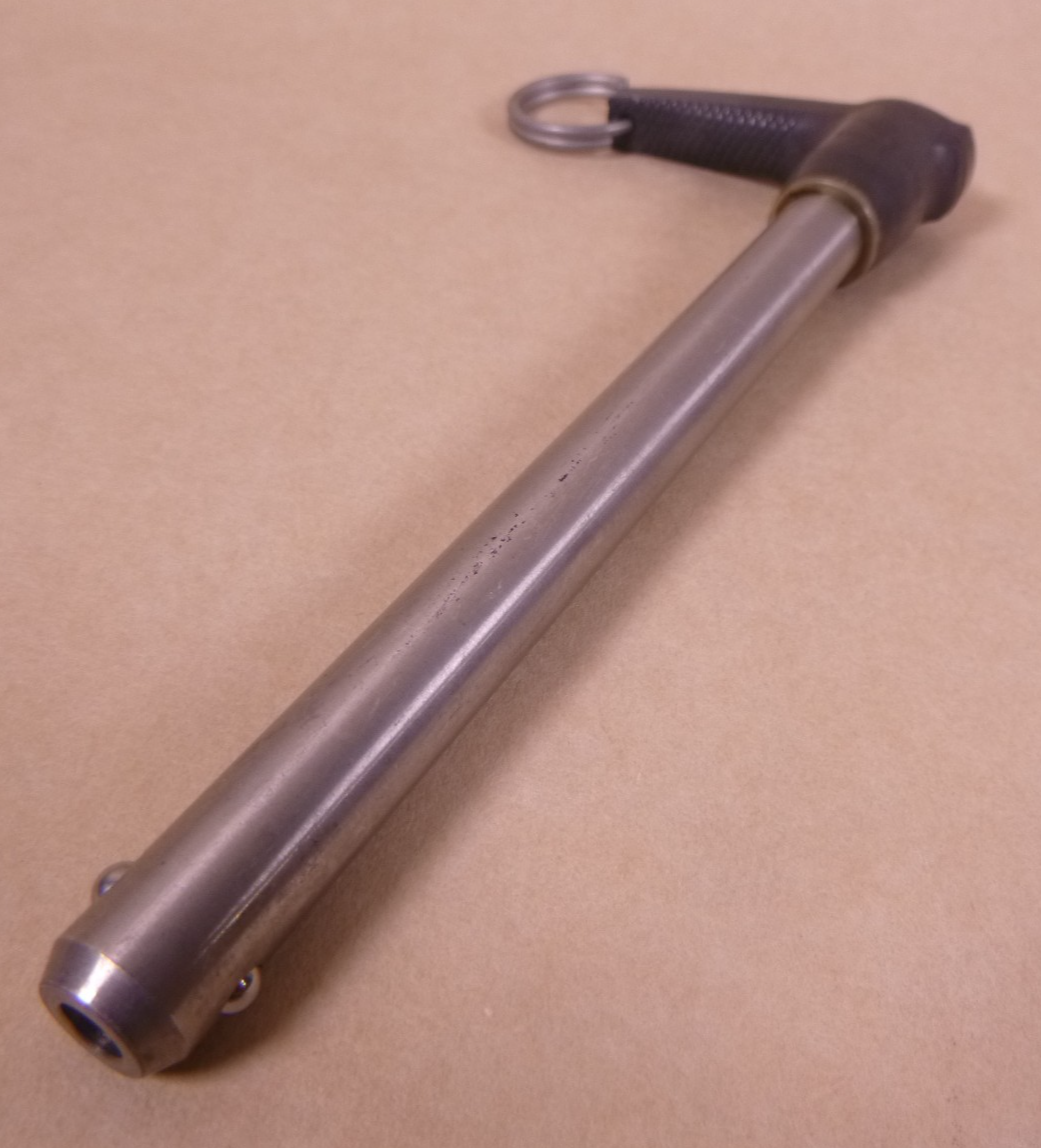 1/2" Shank x 5" Grip Length L Hdl Stainless Steel Quick Release Pin Avibank USA