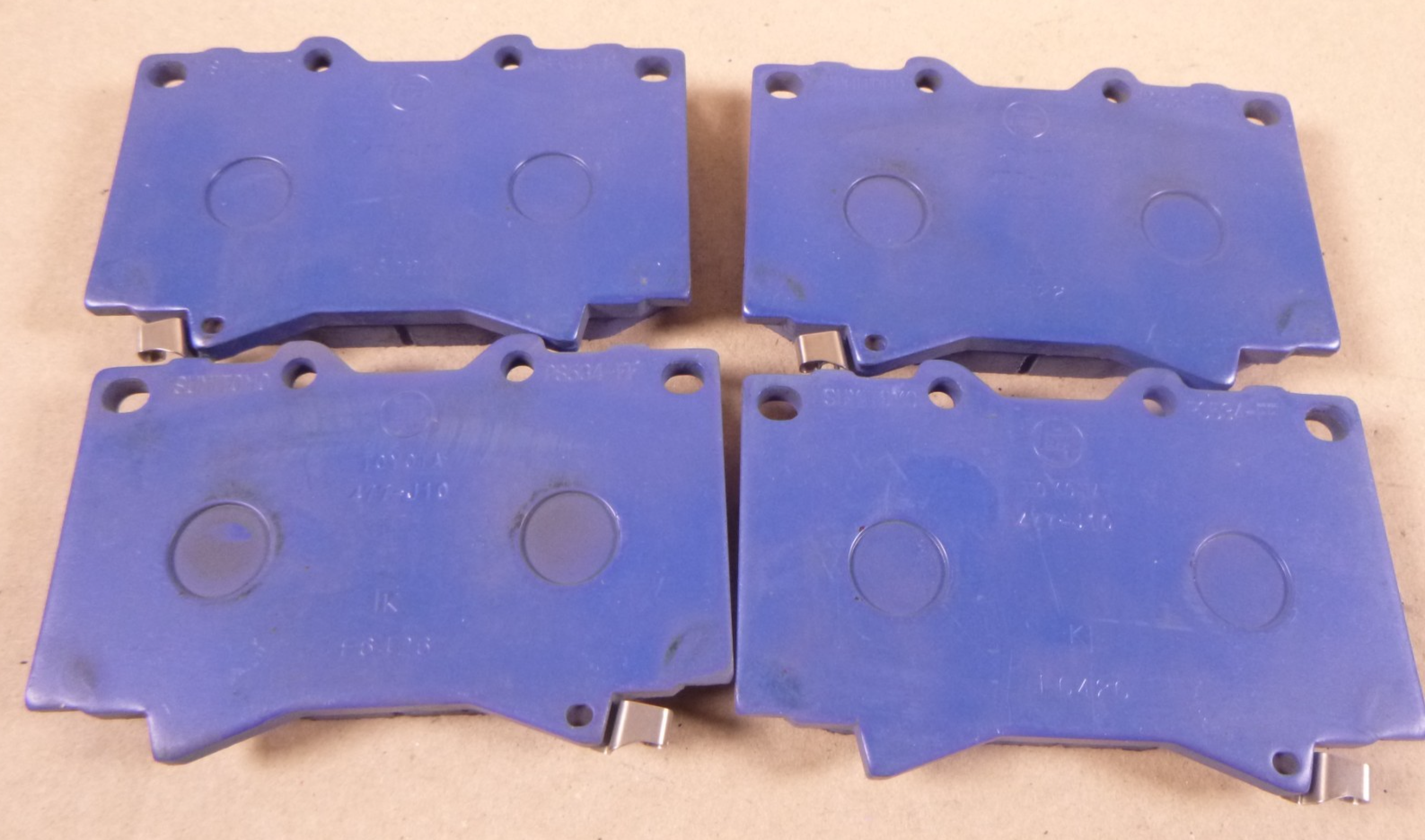 NOS Genuine Toyota 04465-60230 , 2002 - 2007 LAND CRUISER Front Brake Pads | Replacement Truck Parts, Trailer Accessories, Automobile Supplies, Car Parts &amp; Accessories