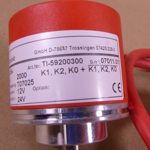 TR Electronic EI-58-I Encoder TI-59200300 , 2000 Impulse, 24V/12V, GmbH D-78647 | Industrial Electric Motors, Pumps & Parts