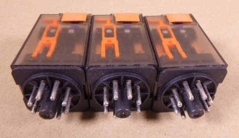 (3x) TE Connectivity Schrack MT221024 Multimode Power Relay 24VDC 10A 250VAC | Electrical MRO Replacement Parts & Components and Commercial Electrical Supplies Company