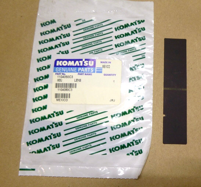 KOMATSU 1104080C3, Hand Brake / Cool Temp / Brake Press / Trans Temp Light Lens | Industrial Tractor Parts Supplier and Surplus Tractor Parts &amp; Accessories
