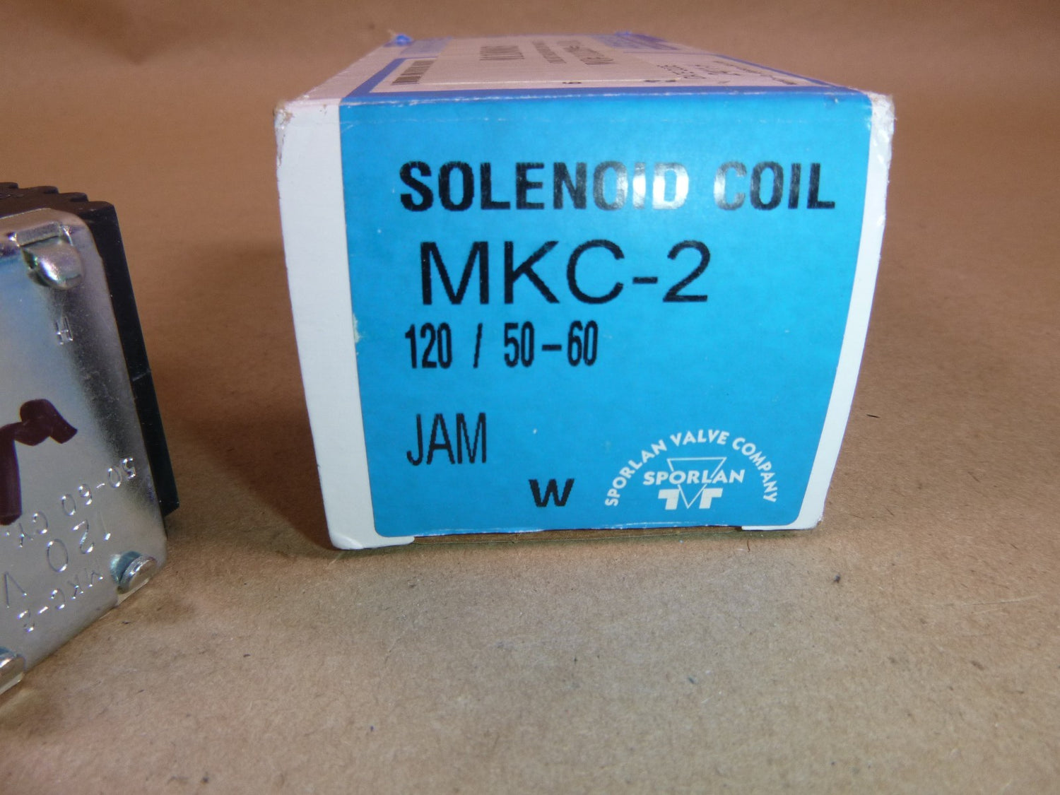 MKC2 Sporlan Solenoid Coil, 120V 50/60hz MKC-2 JAM Junction Box