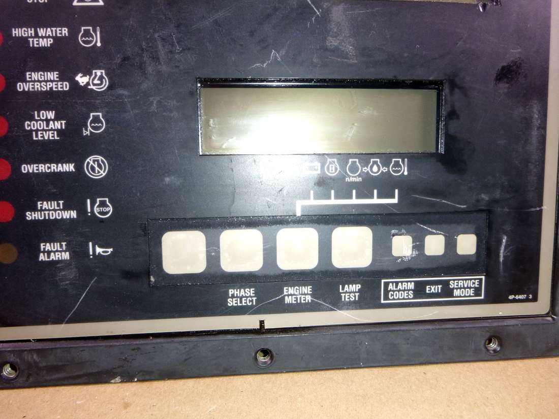 Caterpillar Control Panel 133-6350, 1336350 (Untested, For Parts Not Working) | Industrial Tractor Parts Supplier and Surplus Tractor Parts &amp; Accessories