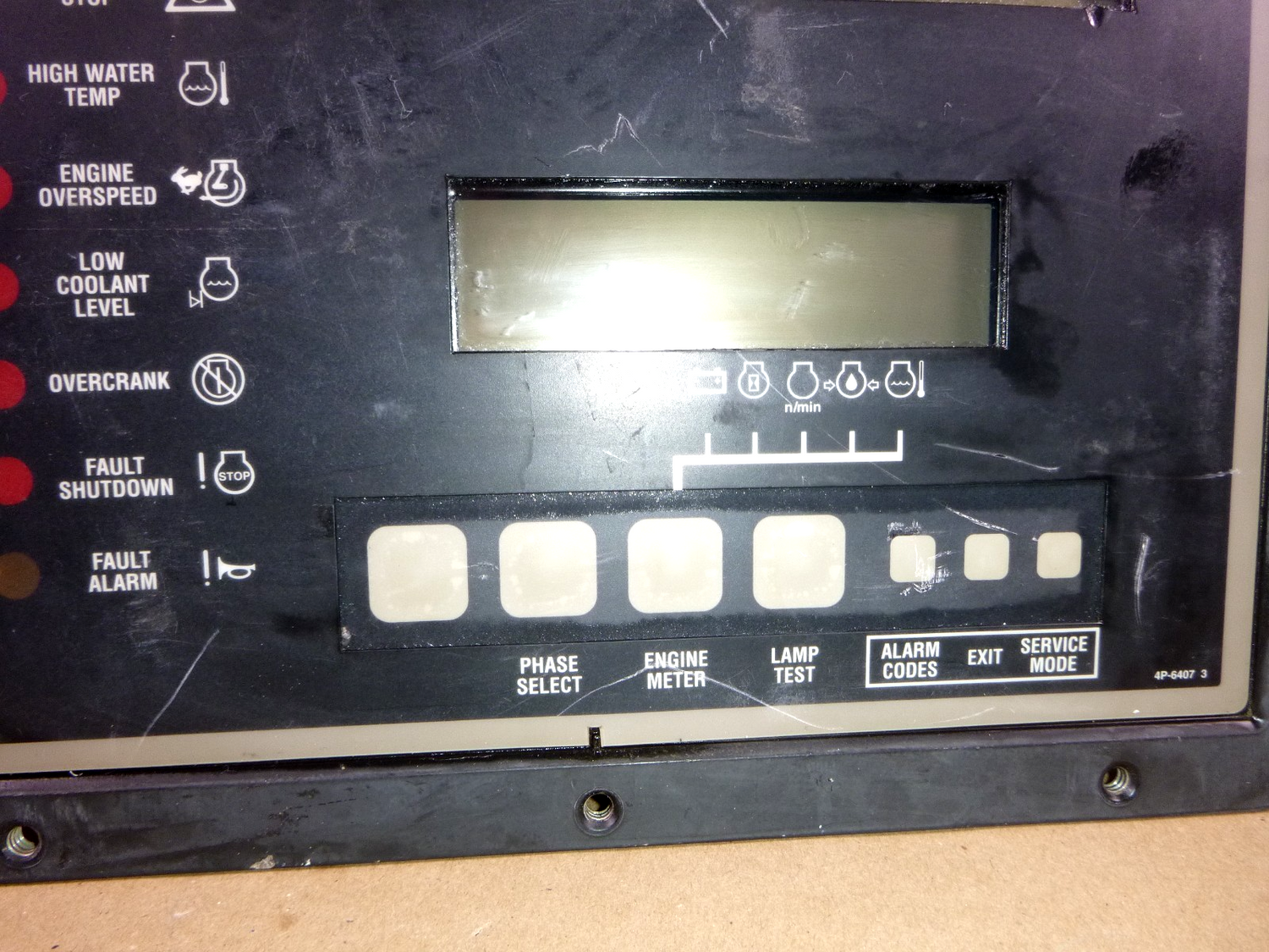 Caterpillar Control Panel 133-6350, 1336350 (Untested, For Parts Not Working) | Industrial Tractor Parts Supplier and Surplus Tractor Parts &amp; Accessories
