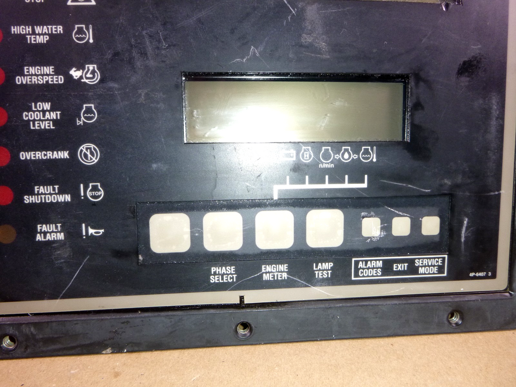 Caterpillar Control Panel 133-6350, 1336350 (Untested, For Parts Not Working) | Industrial Tractor Parts Supplier and Surplus Tractor Parts & Accessories