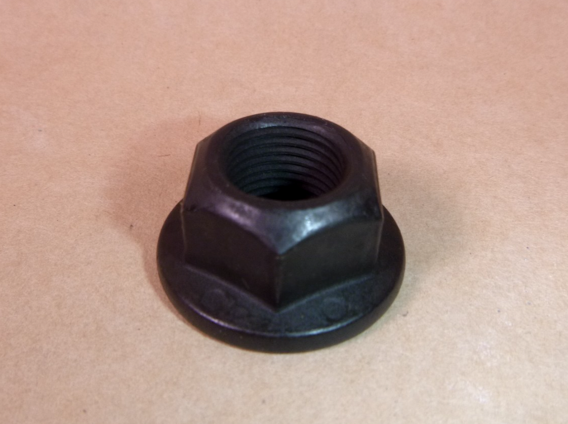 5/8-18 Grade 8 (C) Black Flange Hex Lock Nut - International 414089C1 (50 Pcs)