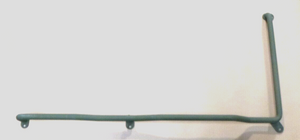 USGI FMTV M1080 PASSENGER SIDE EXTERIOR GRAB HANDLE 12423356, 5340-01-522-0614 | Genuine FMTV Replacement Parts, LMTV Parts For Sale and Military Surplus Medium Tactical Vehicle Parts & Components