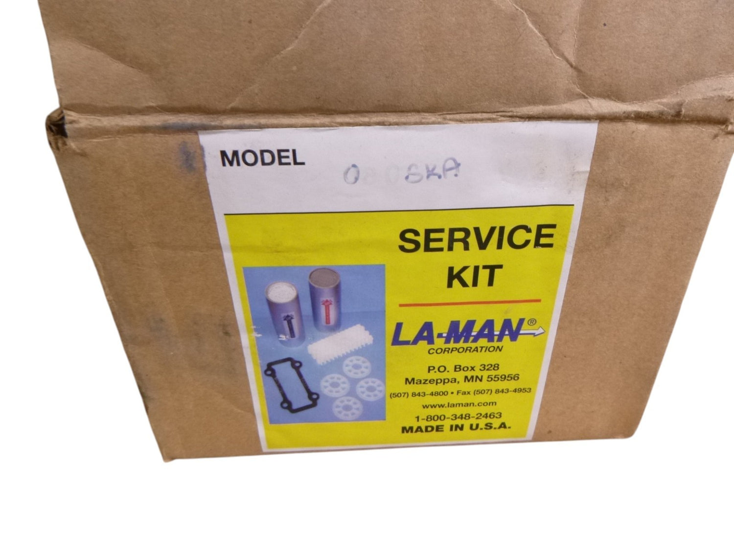 LA MAN EXTRACTOR DRYER SERVICE KIT 80 SCFM FOR MODEL 110 PARTS 080SKA