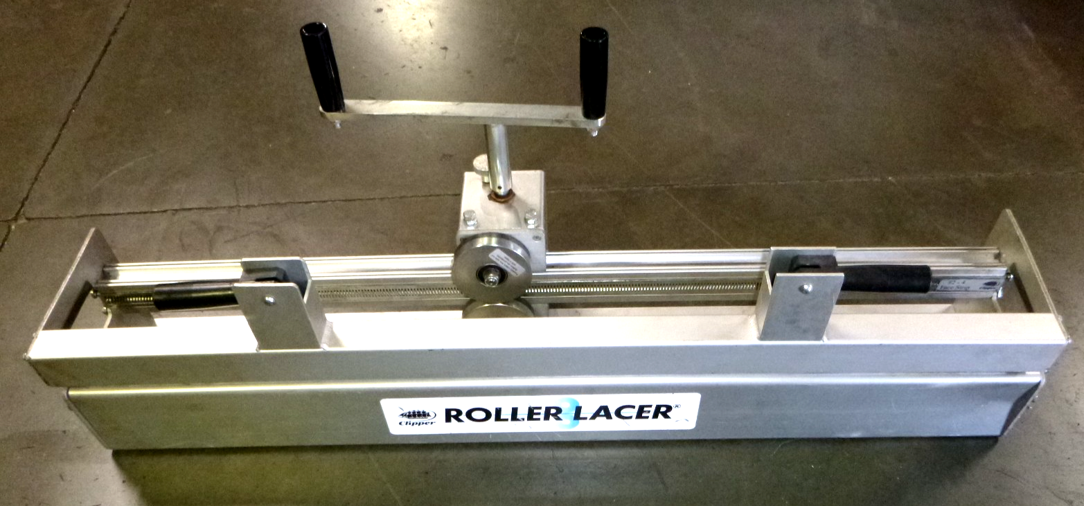 36" Inch Flexco Clipper Manual Conveyor Belt Roller Lacer RL-36 W/ 2 Lacer Pins