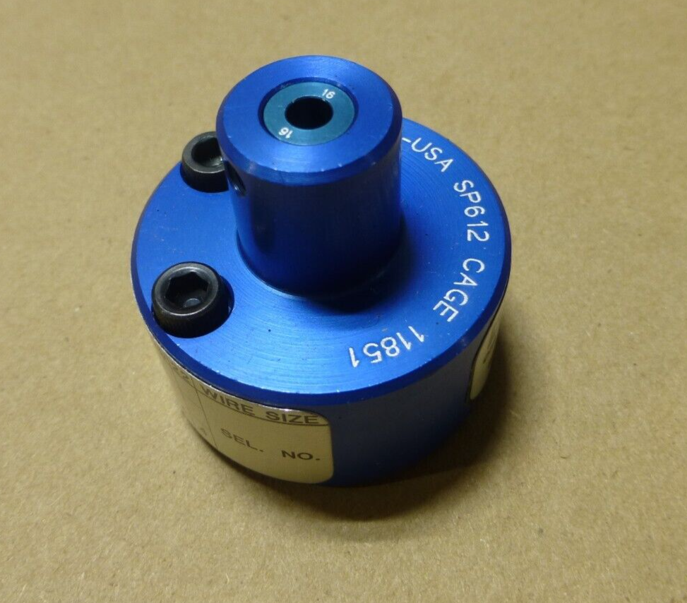DMC Daniels SP612 Terminal Crimp Contact Positioner for Hypertronics Contacts | Industrial MRO Tools and Replacement Industrial Equipment Components