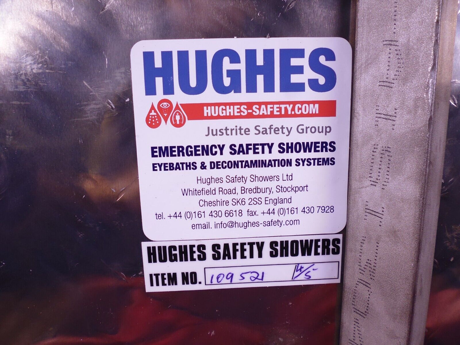 Hughes PORTAflex 300/16E Portable Shower 300-16E | Industrial MRO Replacement Parts, Manufacturing Machine Parts &amp; Components, Heavy Equipment Parts Supplier