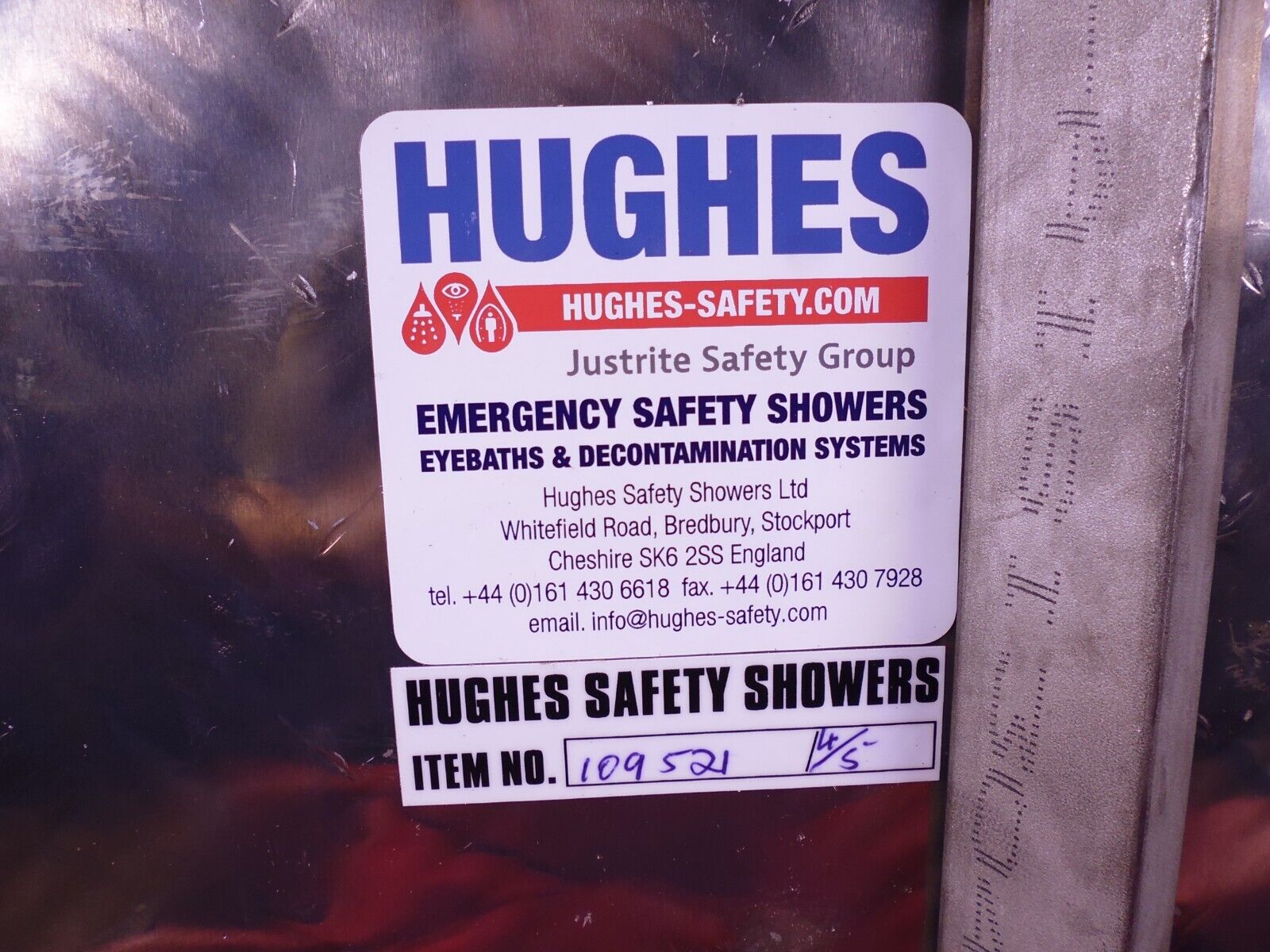 Hughes PORTAflex 300/16E Portable Shower 300-16E | Industrial MRO Replacement Parts, Manufacturing Machine Parts &amp; Components, Heavy Equipment Parts Supplier