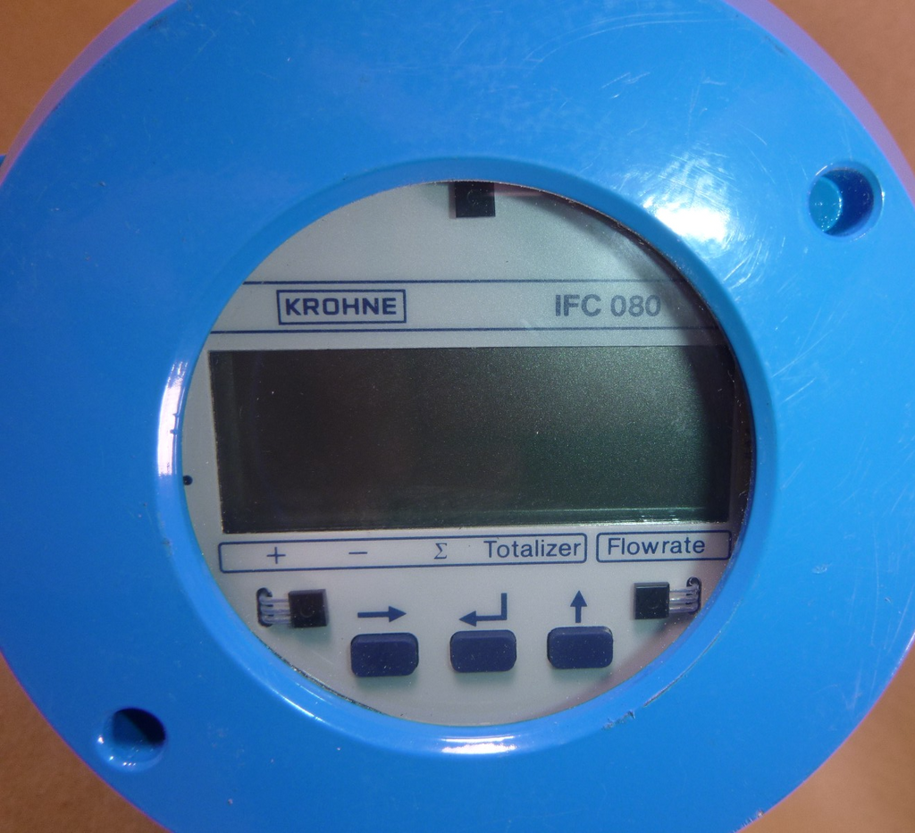 Krohne IFC 080/F/MP Signal Converter Flowmeter 3600000 Pulse / hr. 120V 4-20mA | Electrical MRO Replacement Parts & Components and Commercial Electrical Supplies Company