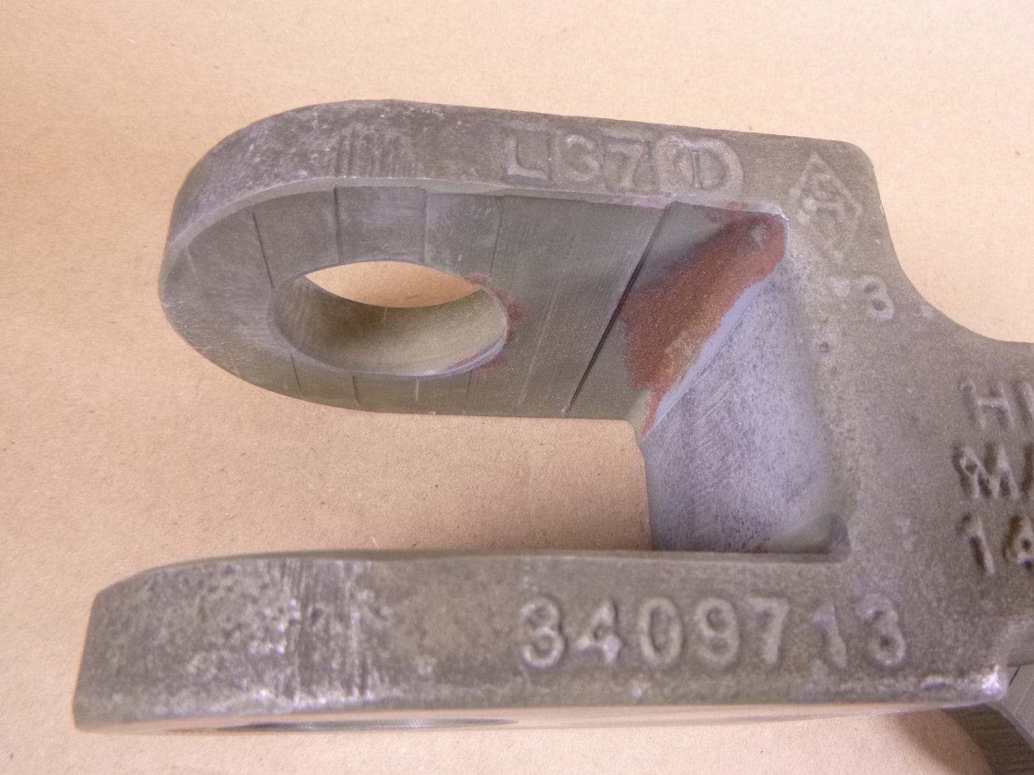 Tow Bar End Adapter HMMWV Oshkosh 14500 LBS 3409713 3406264 2540-01-520-6537 | Genuine HMMWV Replacement Parts and Military Surplus Humvee Parts &amp; Accessories