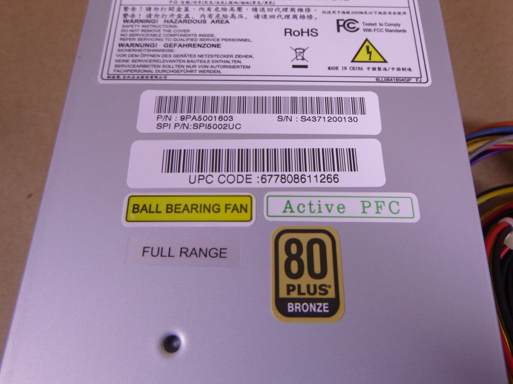 SPI5002UC SPI Sparkle Power Switching Power Supply 9PA5001603 2U 500W | Electrical MRO Replacement Parts & Components and Commercial Electrical Supplies Company