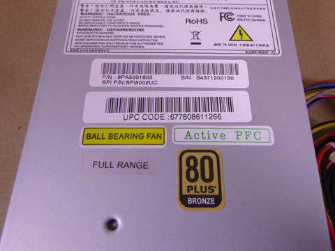 SPI5002UC SPI Sparkle Power Switching Power Supply 9PA5001603 2U 500W | Electrical MRO Replacement Parts & Components and Commercial Electrical Supplies Company