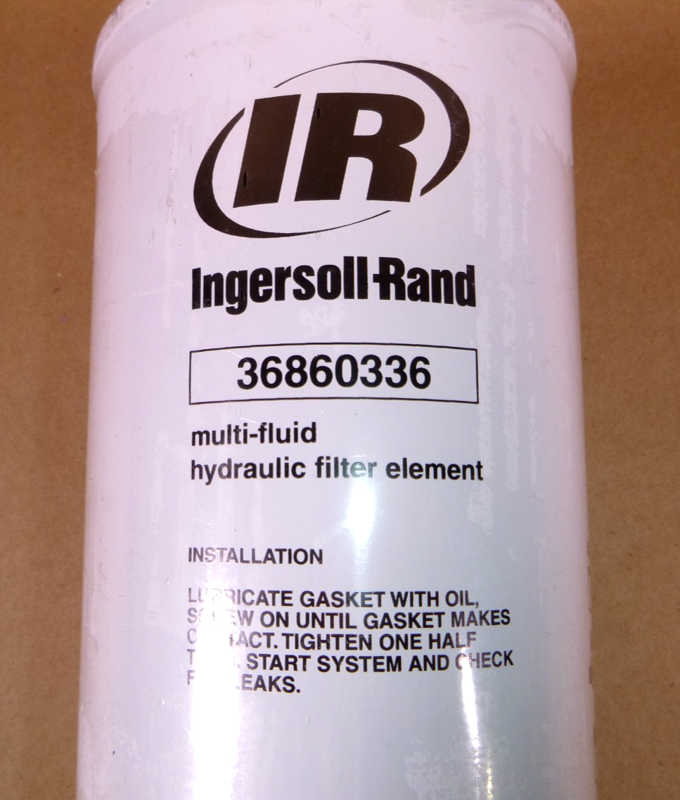 36860336 Genuine OEM Ingersoll Rand Multi-Fluid Hydraulic Filter Element | Industrial MRO Replacement Parts, Manufacturing Machine Parts &amp; Components, Heavy Equipment Parts Supplier