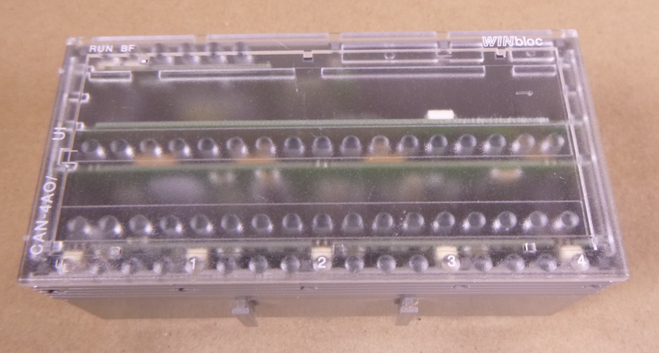 CAN-4AO/UI Eaton Analog Output Module 140262 , Version 13, WINbloc | Electrical MRO Replacement Parts &amp; Components and Commercial Electrical Supplies Company