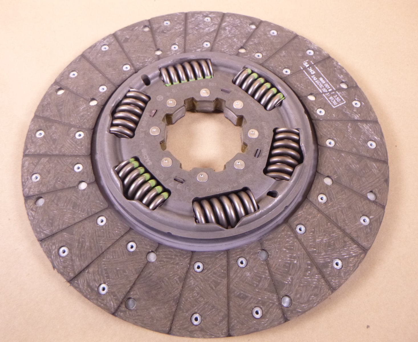 OEM Mercedes Benz A021250250380 Clutch Plate Fits Sachs 421878001840 | Replacement Truck Parts, Trailer Accessories, Automobile Supplies, Car Parts &amp; Accessories