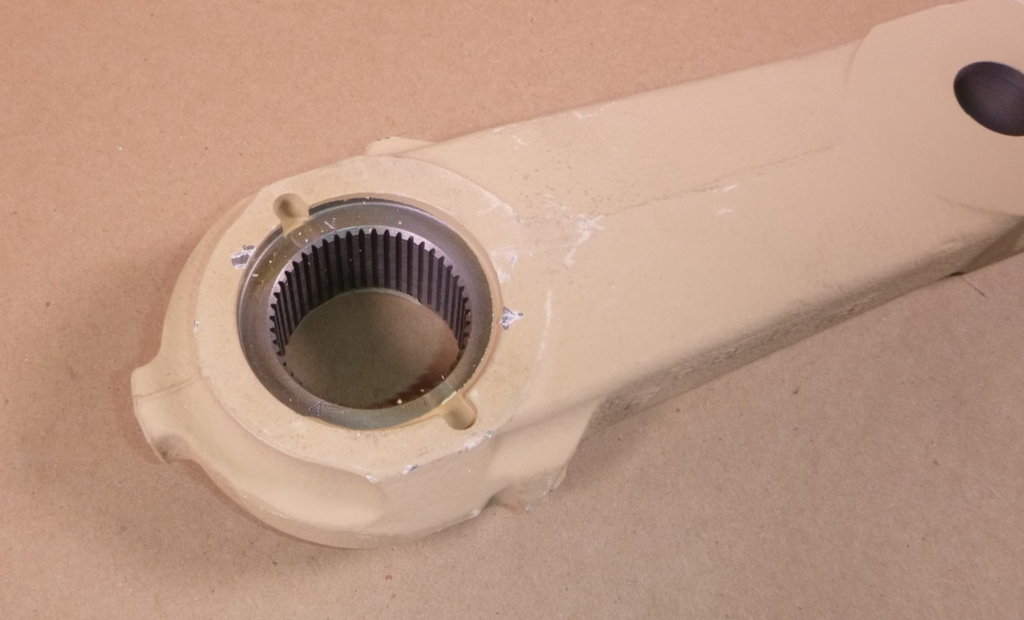 USGI MTVR MRAP Pitman Arm 2591674, 3310447, 2530-01-479-1968, 3000107 | Genuine FMTV Replacement Parts, LMTV Parts For Sale and Military Surplus Medium Tactical Vehicle Parts & Components