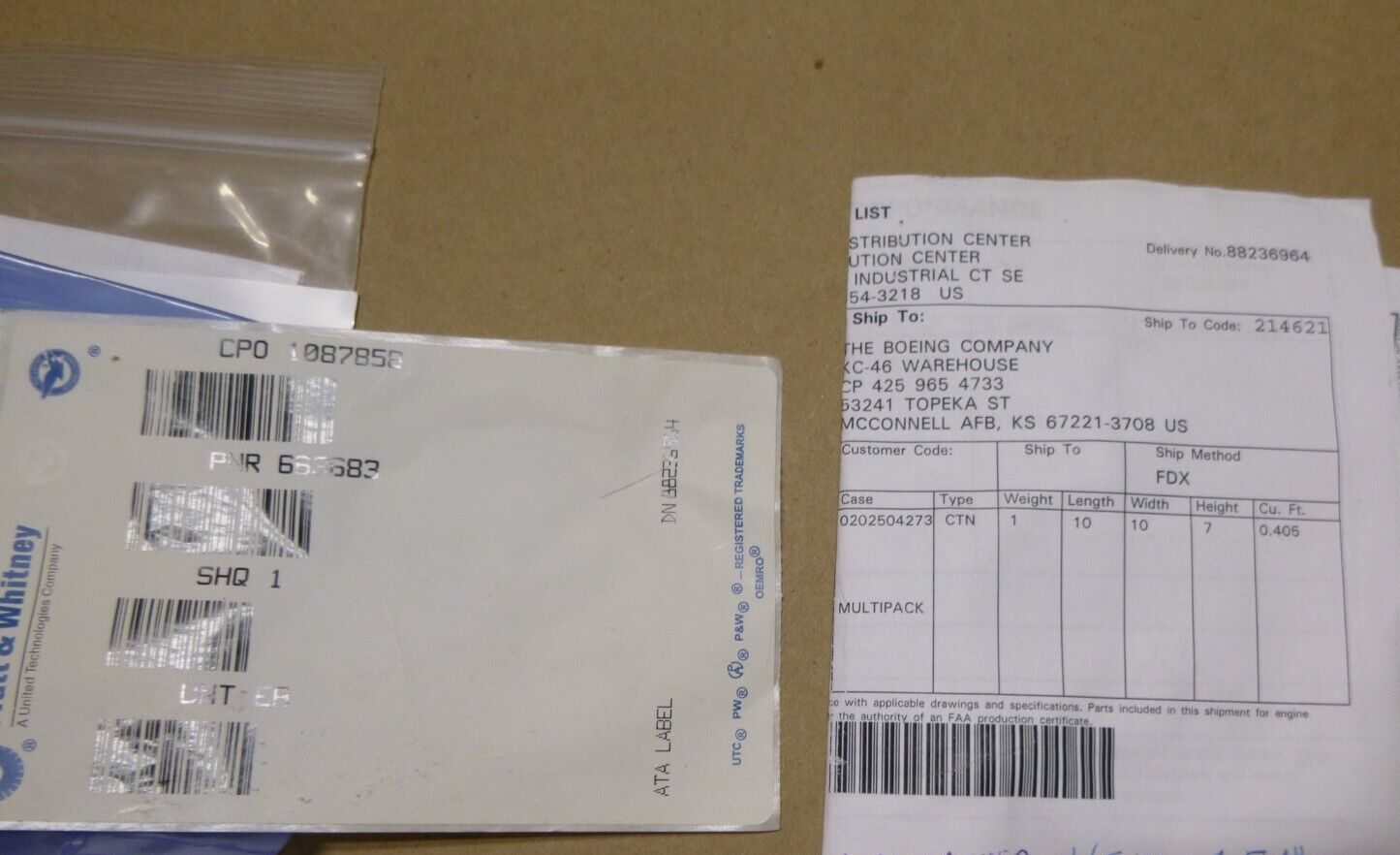 4x USGI Pratt &amp; Whitney 663683 Shoulder Bolt , NSN 5306-01-387-9816 | Industrial Replacement Nuts &amp; Bolts Distributor and Machinery Screws &amp; Fasteners Supply