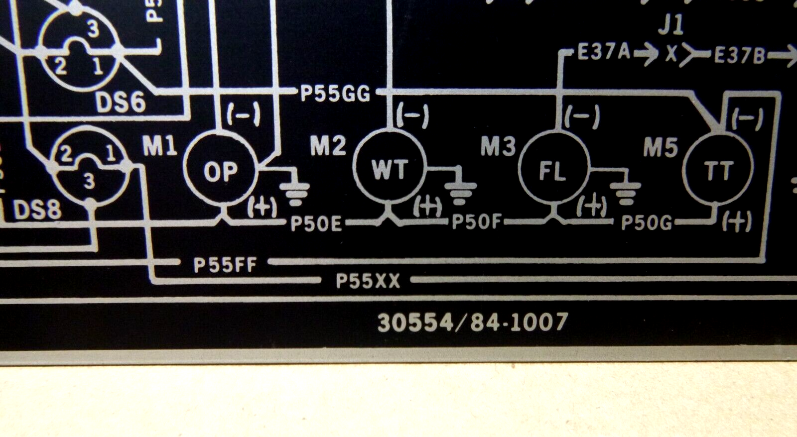 USGI 60KW 400 Hz. DOD Generator Set Trouble Shooting Aluminum Nameplates (1 Set) | Genuine MEP Generator Replacement Parts and Military Surplus Generator Parts
