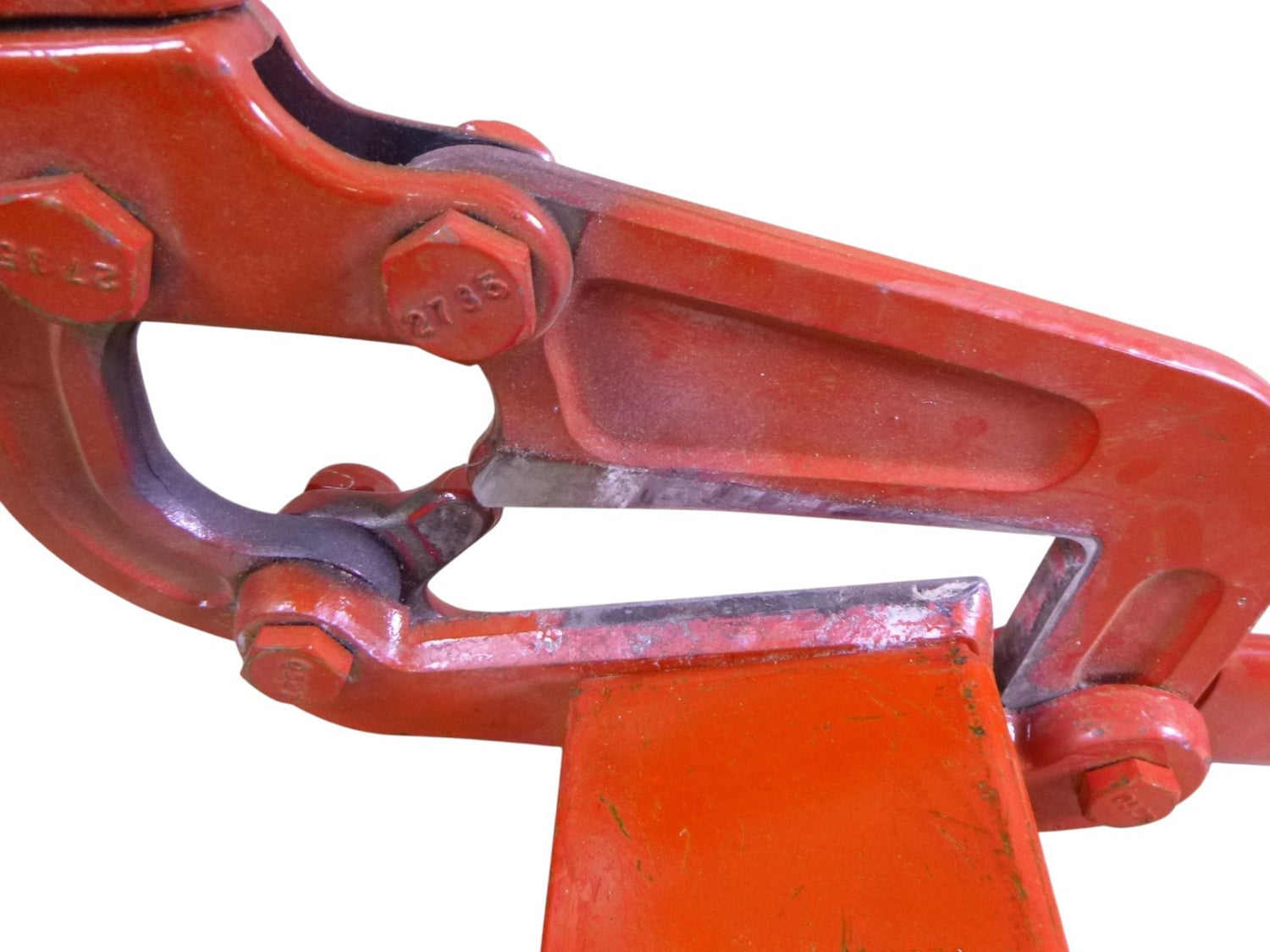 USED HK Porter Cooper 2790 Slotted Angle Shear Manual Cutter 3" Cutter x 38" Long | Industrial MRO Tools and Replacement Industrial Equipment Components