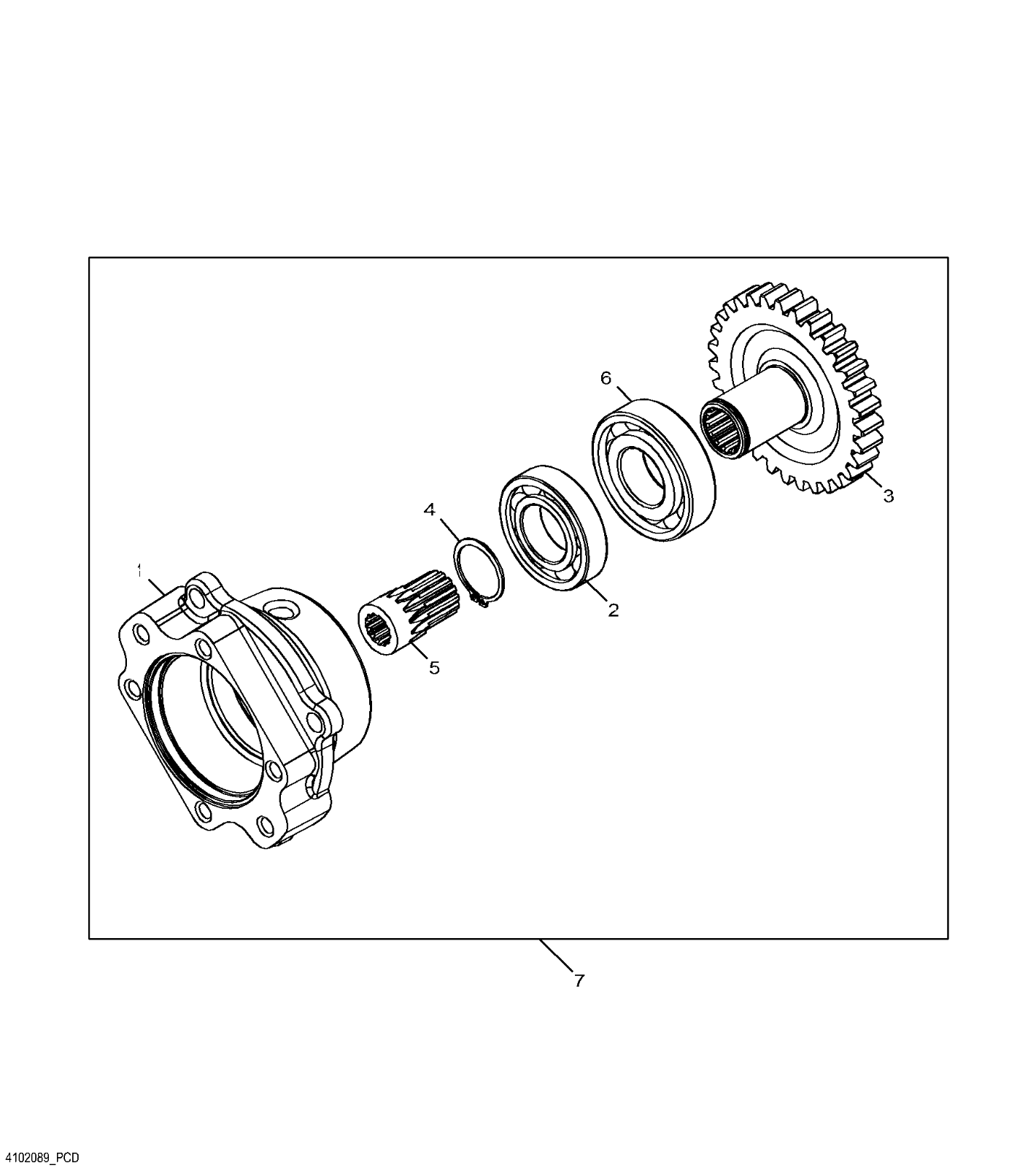 OEM John Deere 4101147 Adapter Fitting For 2000 Transmission