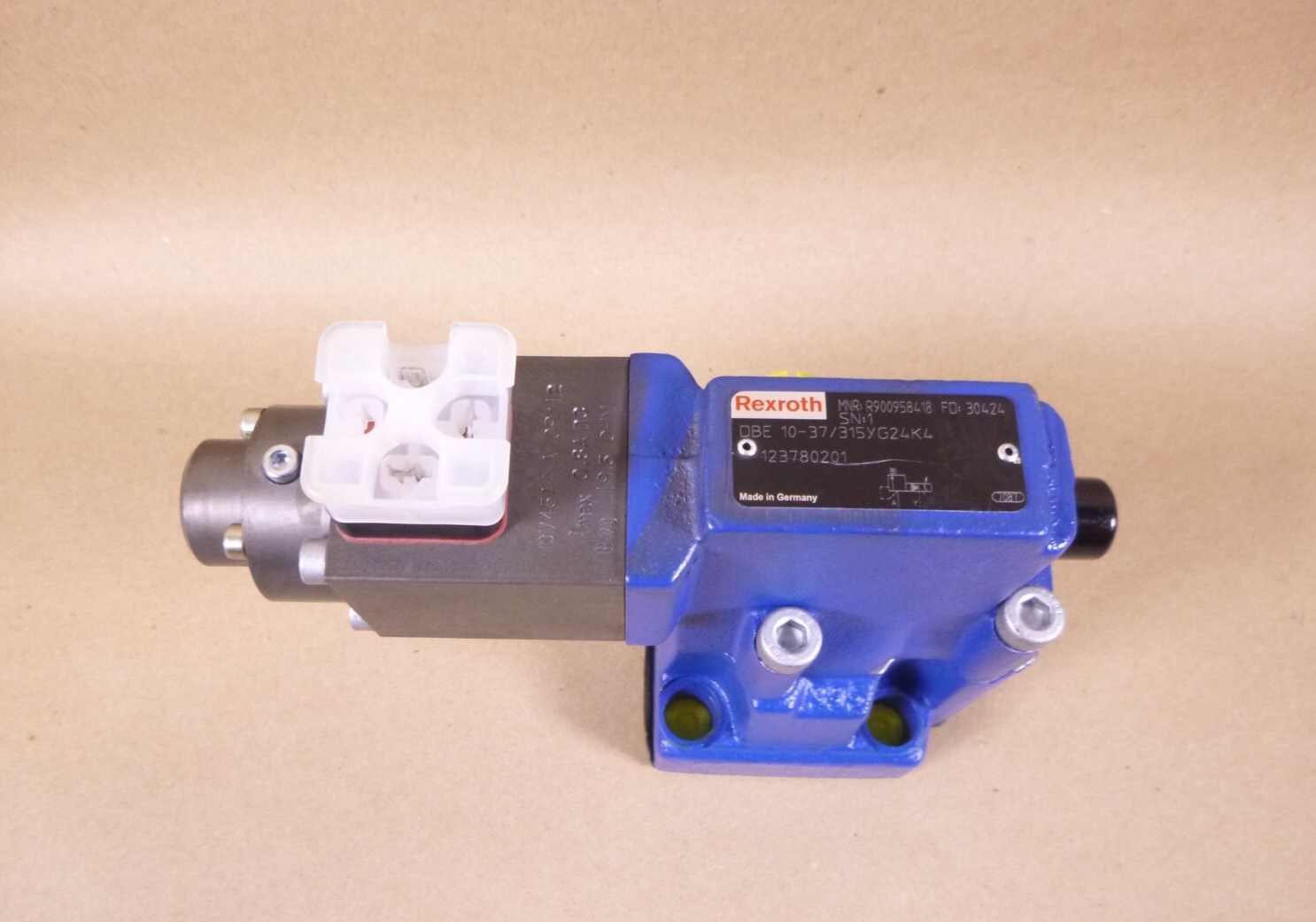 Bosch Rexroth Hydraulics R900958418 (DBE10-3X/315YG24K4) Subplate Mount | Electrical MRO Replacement Parts &amp; Components and Commercial Electrical Supplies Company