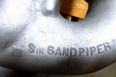 3" Warren Rupp / SandPiper Model SA3-A Aluminum Diaphragm Pump Type DA-3 | Industrial Electric Motors, Pumps & Parts