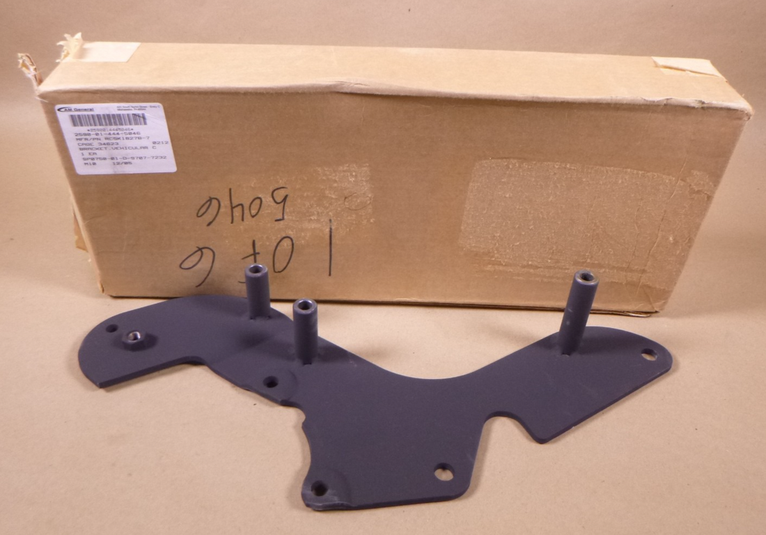A/C Idler Pulley Bracket M1114 ECV HMMWV , RCSK18278-7 , 2590-01-444-5046 | Genuine HMMWV Replacement Parts and Military Surplus Humvee Parts &amp; Accessories
