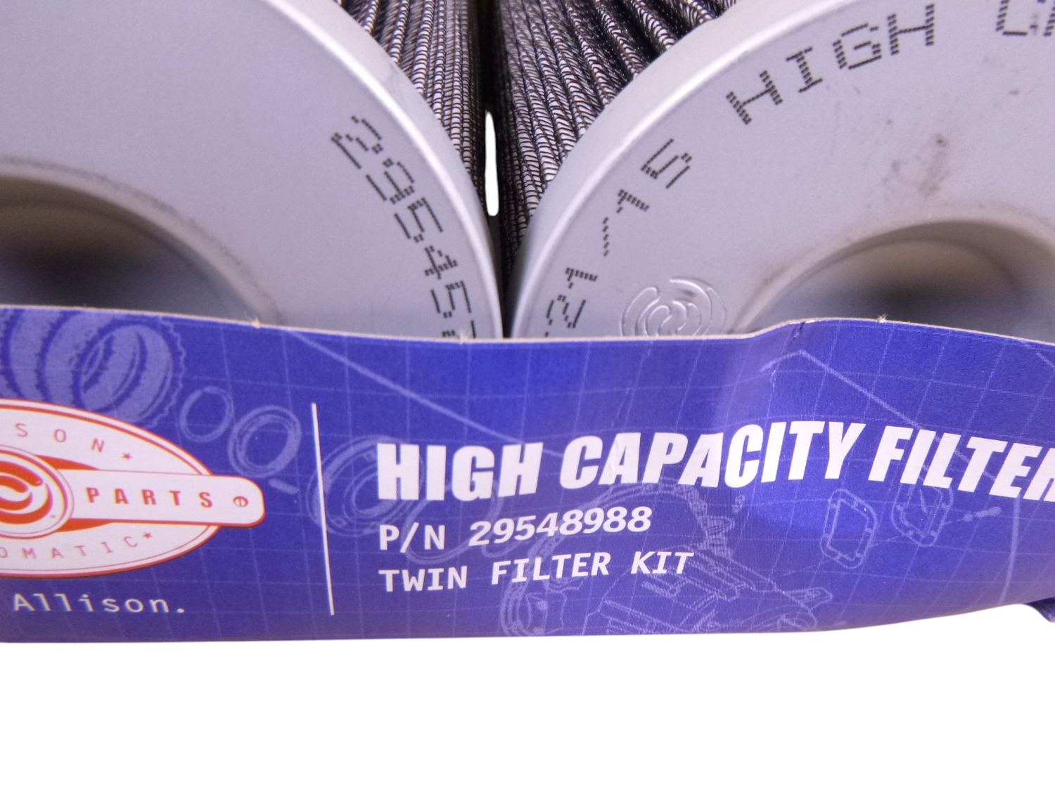 Genuine Allison 29548988 / 29558118 High Capacity Twin Filter Kit 6" OEM *FINS BENT* | Replacement Truck Parts, Trailer Accessories, Automobile Supplies, Car Parts &amp; Accessories