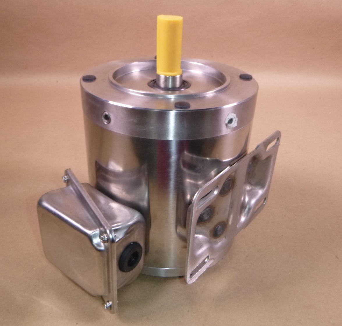 191203 Leeson Stainless Washdown Duty Motor 1/2HP 3450RPM 56C TENV 208-230/460 | Industrial Electric Motors, Pumps &amp; Parts