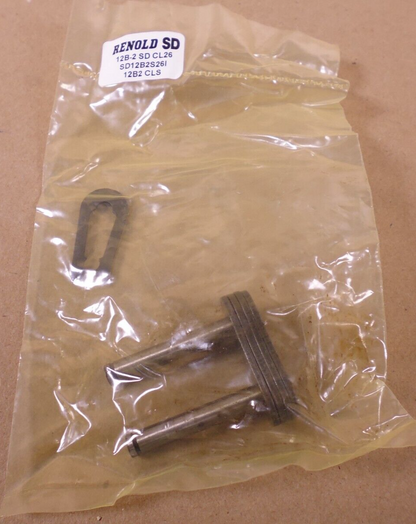 Rexnold 12B-2 SD CL26 Connecting Link Steel Roller Chain SD12B2S26I 3/4" | Industrial MRO Replacement Parts, Manufacturing Machine Parts &amp; Components, Heavy Equipment Parts Supplier