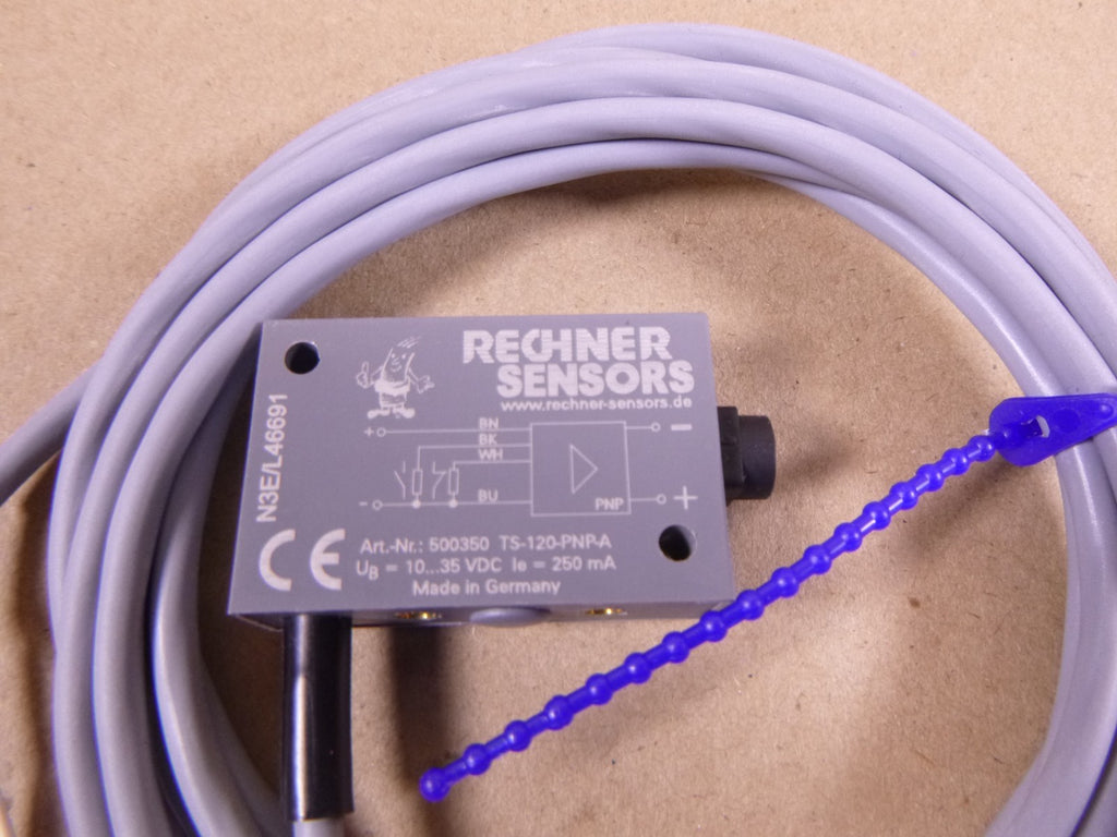 500350 Rechner Sensors Capacitive Sensor TS-120-PNP-A 10-35VDC | Electrical MRO Replacement Parts & Components and Commercial Electrical Supplies Company