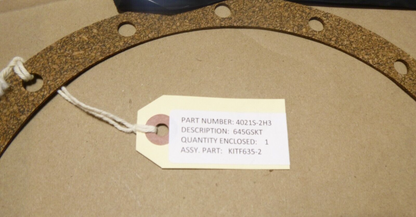 Meggitt Fuelling Products F635 Series Gasket &amp; Seal Kit F635-2 5330-01-608-7215 | Industrial MRO Replacement Parts, Manufacturing Machine Parts &amp; Components, Heavy Equipment Parts Supplier