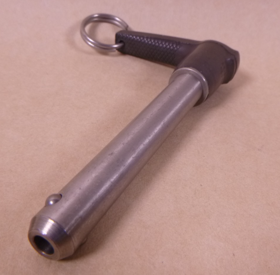 1/2" Shank x 3" Grip Length L Hdl Stainless Steel Quick Release Pin Avibank USA