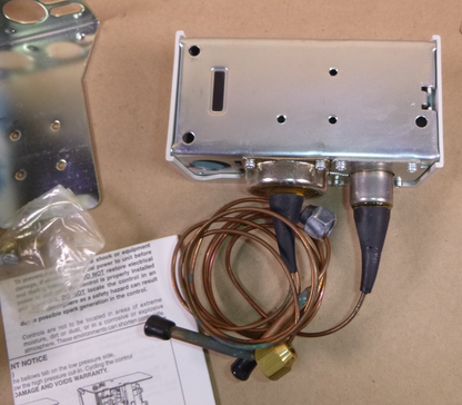 012-1502 Ranco Dual Function Refrigeration Pressure Control 150-450 Cut-Out Psi