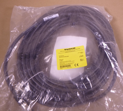 TURCK RSM RKM 34-20M/S4000, POWERFAST Cordset 3-Pin 600VAC , U-36611 | Electrical MRO Replacement Parts &amp; Components and Commercial Electrical Supplies Company