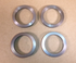 1-1/2" ID. x 2" OD. x 1/4" (0.2575") Tall Hardened Steel Spacers (4 Pk) | Industrial Replacement Nuts & Bolts Distributor and Machinery Screws & Fasteners Supply
