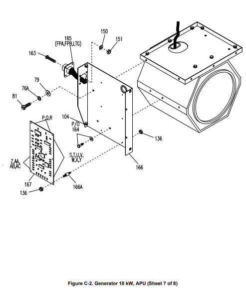 MEP-903 Generator 10kW APU J3 Wiring Harness FPA FPB LTG 13230E6261 | Genuine MEP Generator Replacement Parts and Military Surplus Generator Parts