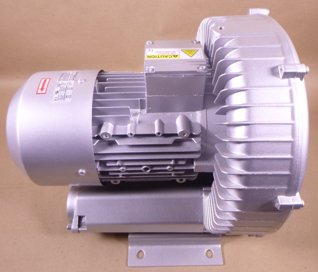 Airtech 3BA1500-7AT36 Vacuum/Pressure Regenerative Blower 150CFM, 4.02HP, 3Phase | Industrial Electric Motors, Pumps & Parts