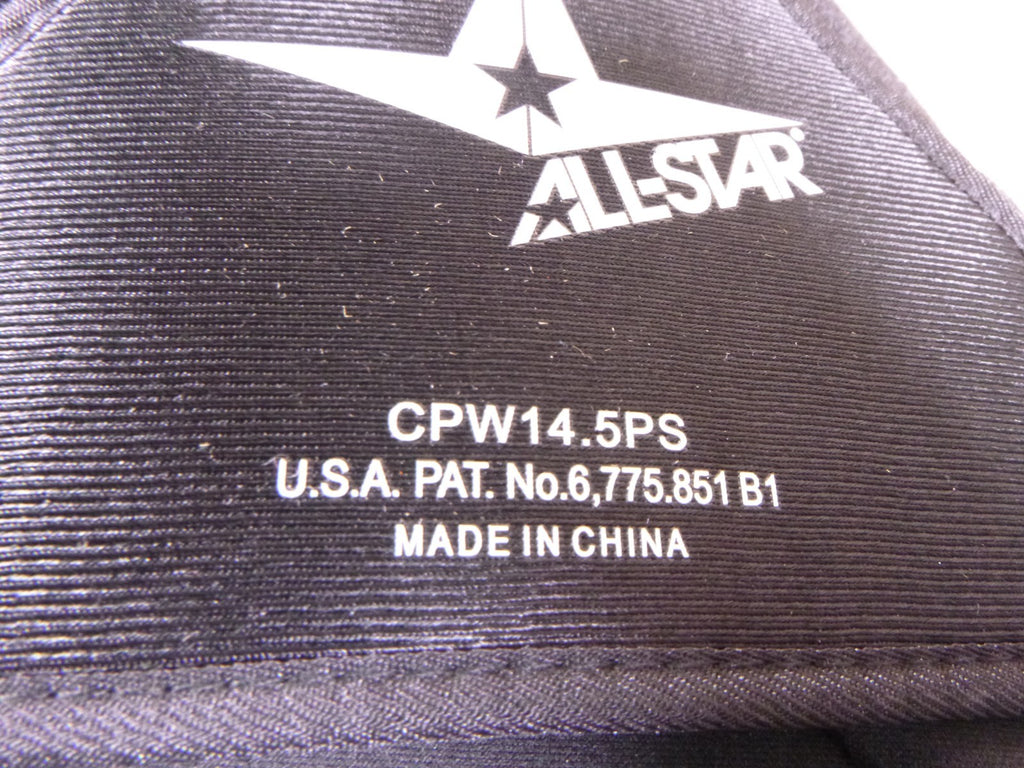 ALLSTAR Player Series CKW14.5PS 14.5 Large Fastpitch Catchers Kit Black , + Bag | Industrial MRO Tools and Replacement Industrial Equipment Components