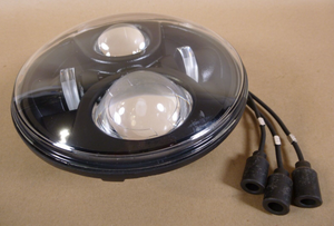 Military JW Speaker 7" Round LED Headlight 24V FMTV M998 M939 Humvee 13013615