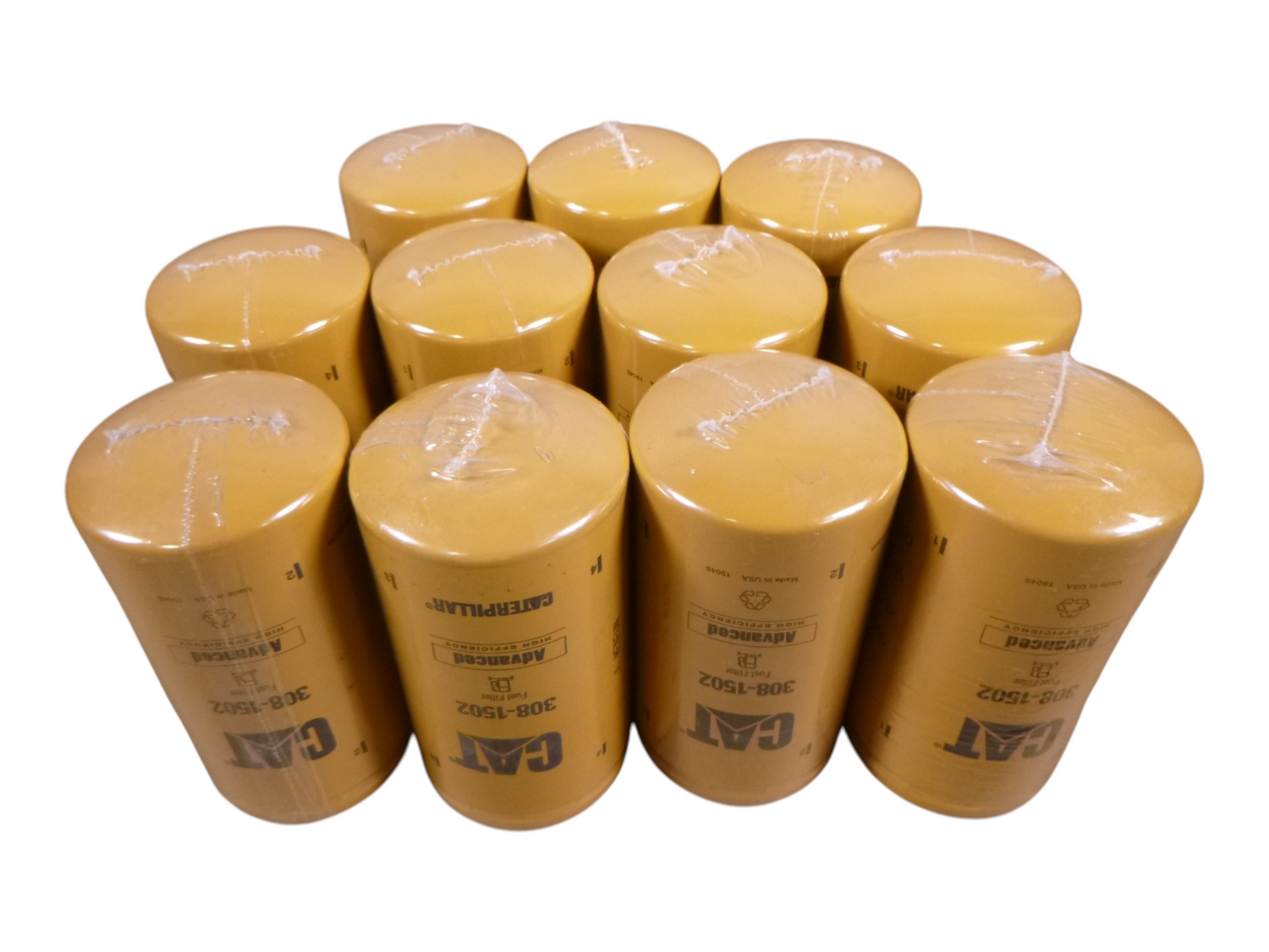 (11 PACK) OEM CAT 308-1502 Fuel Filter Advanced High Efficiency Caterpillar | Industrial Tractor Parts Supplier and Surplus Tractor Parts &amp; Accessories