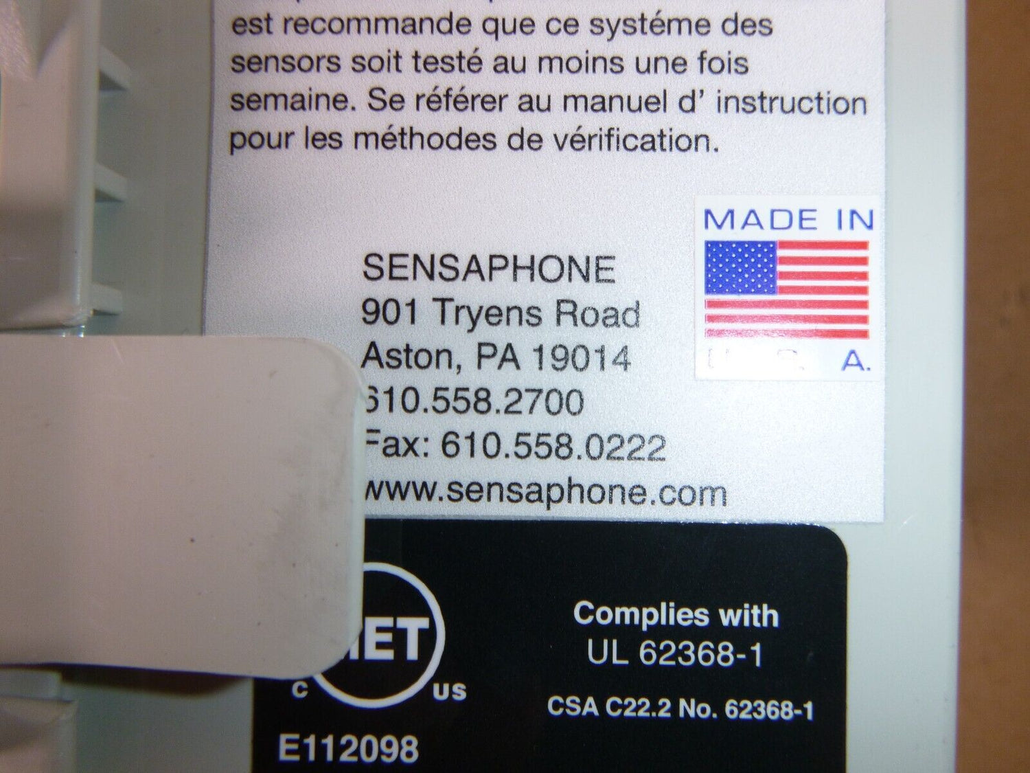 Sensaphone 1400 Remote Monitoring System W/ Enclosure | Industrial MRO Replacement Parts, Manufacturing Machine Parts &amp; Components, Heavy Equipment Parts Supplier