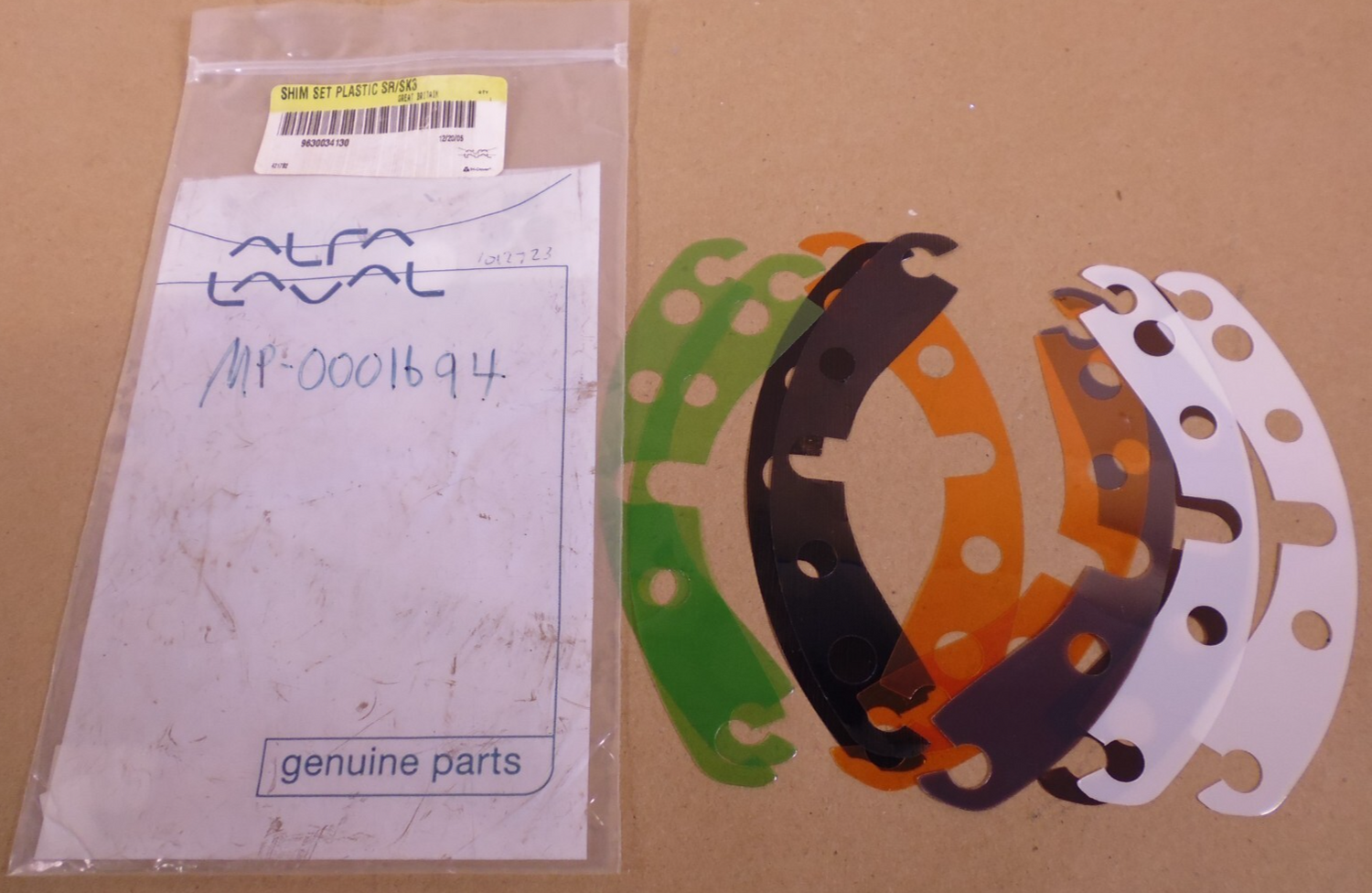 OEM Alfa Laval 9630034130 Shim Set SR3 SK3 For SRU-3 Pump (Not For ATEX) | Industrial Electric Motors, Pumps &amp; Parts