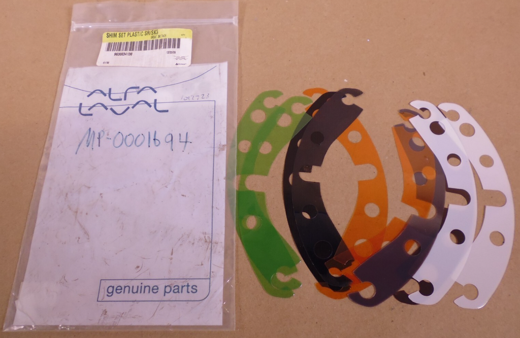 OEM Alfa Laval 9630034130 Shim Set SR3 SK3 For SRU-3 Pump (Not For ATEX) | Industrial Electric Motors, Pumps & Parts