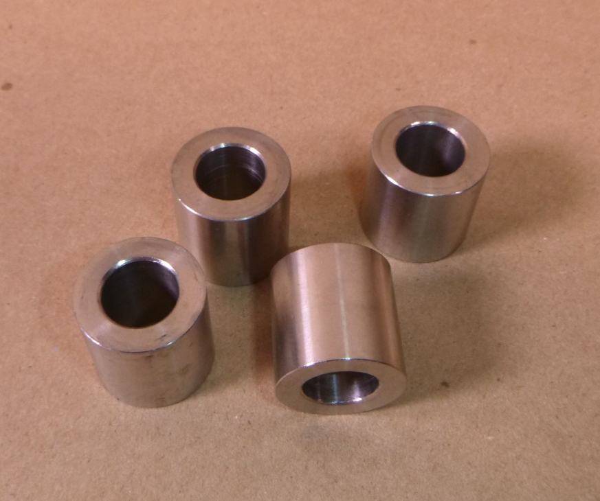 1/2" id x 7/8" od x 7/8" Tall Stainless Steel Standoff Spacer Bushing (4 Pcs) | Industrial Replacement Nuts &amp; Bolts Distributor and Machinery Screws &amp; Fasteners Supply